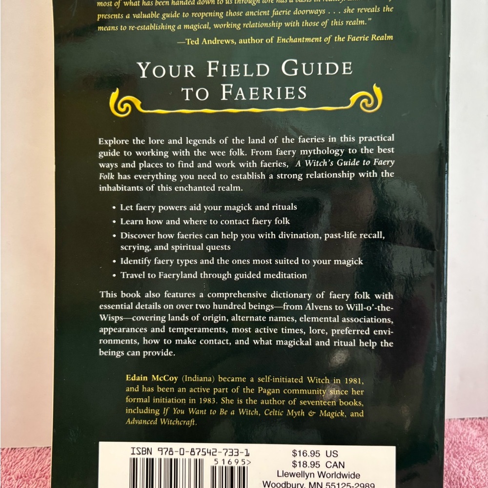 A Witch’s Guide to Faery Folk- by Edain McCoy - Picture 3 of 6
